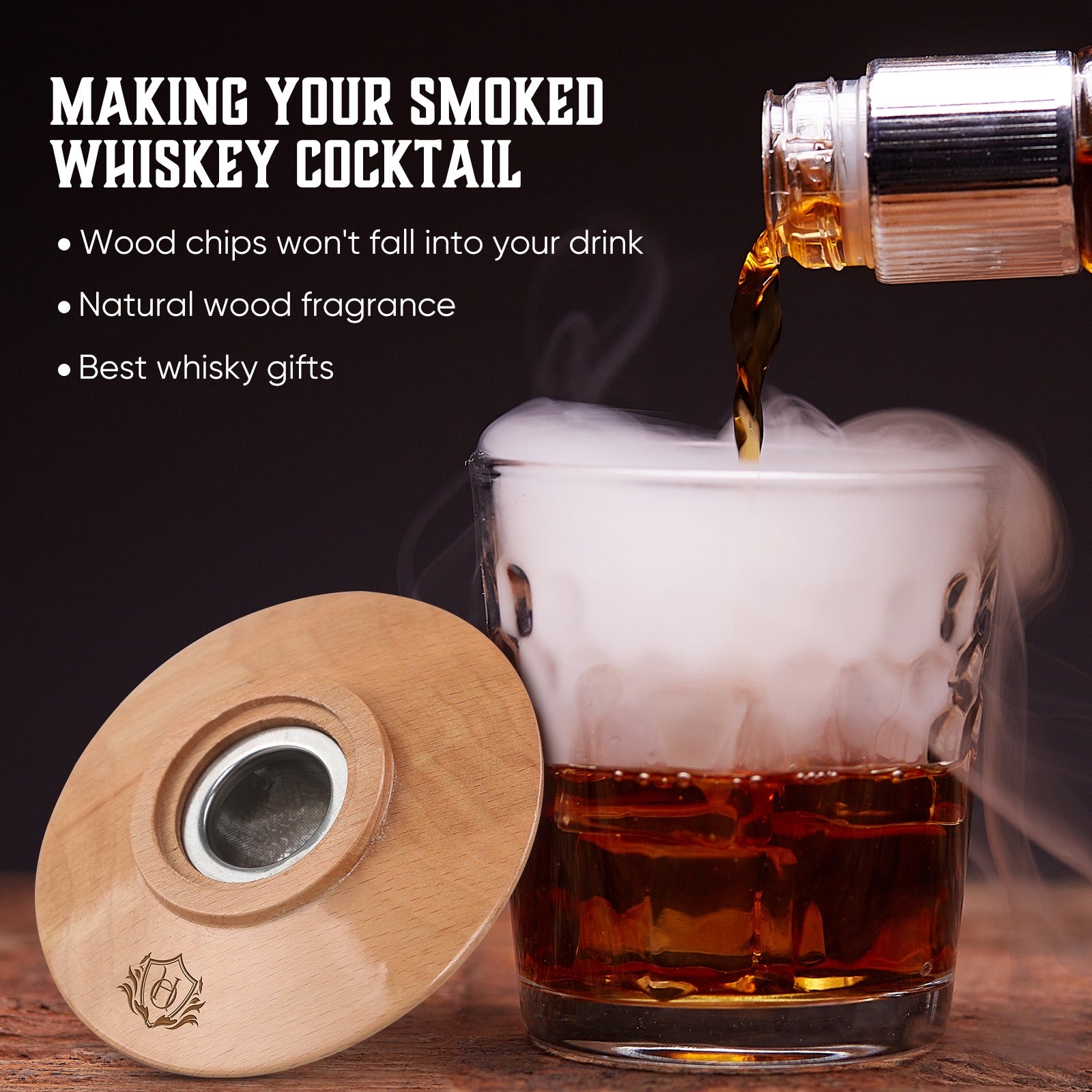 Hayden Oak Bourbon Smoker Kit