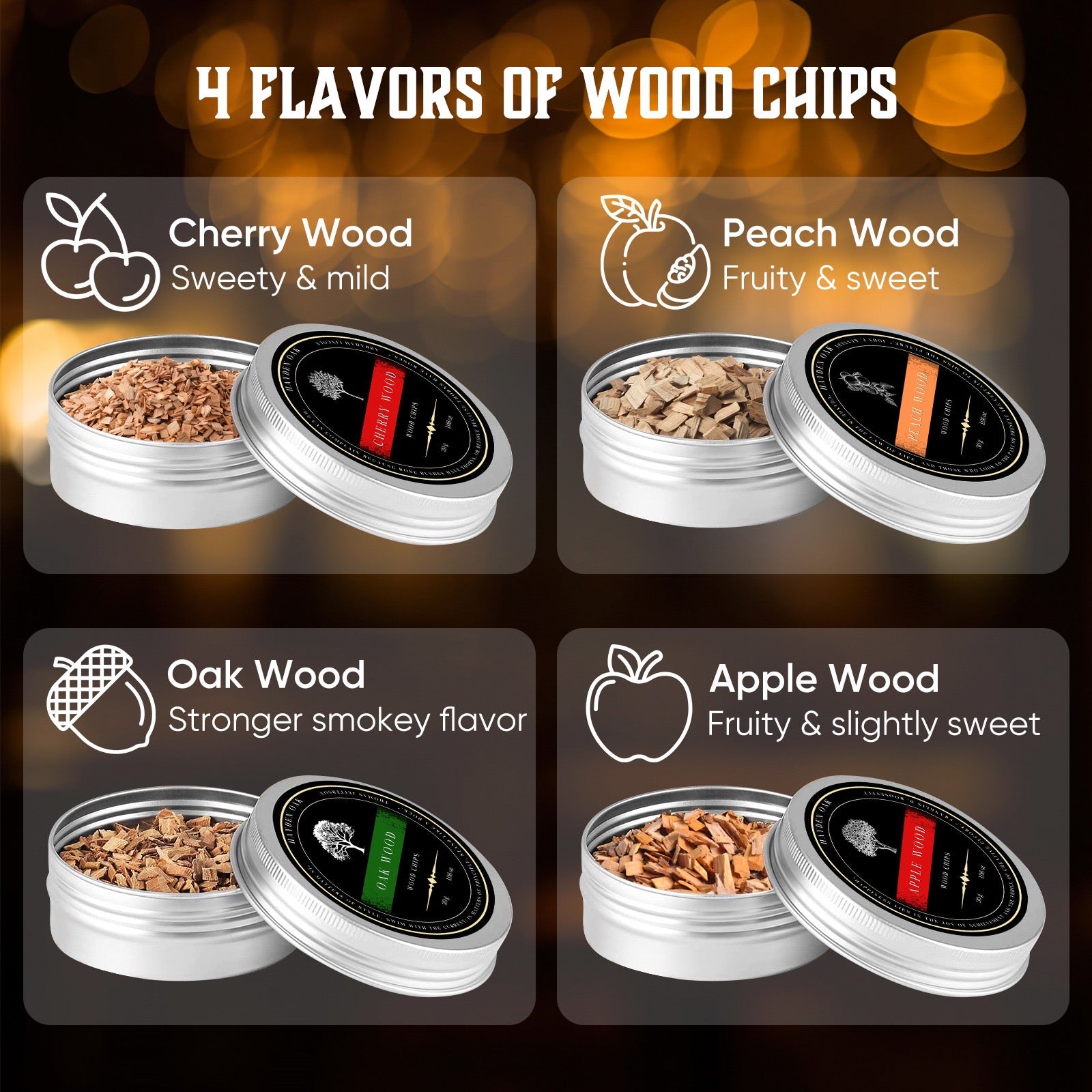 Hayden Oak Bourbon Smoker Kit